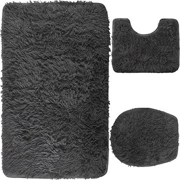 

Ruhhy 22061 Koupelnová a WC předložka 81,5 × 49,5 cm 3 ks šedá