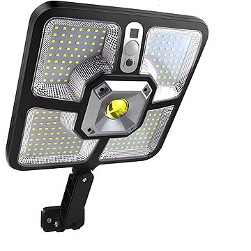 

Izoxis 22736 Pouliční osvětlení solární 220 LED COB, IP65, 8 W, černé
