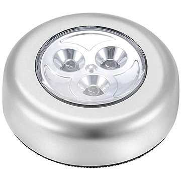 

Velko Samolepící lampička 3 LED stříbrná