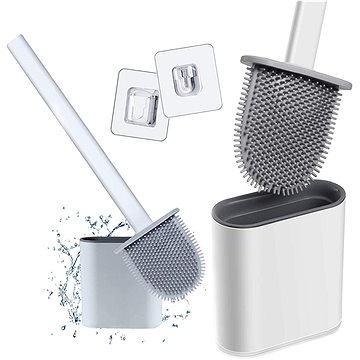 

Verk Silikonová štětka na WC - silikon + plast
