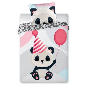 

Faro Bavlněné povlečení Panda 100 × 135 cm, 40 × 60 cm