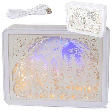 Verk Tabule s LED podsvícením - 15 × 20 × 5 cm