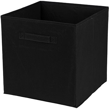 

Dochtmann Box do kallaxu, úložný, textilní, černý 31 × 31 × 31 cm