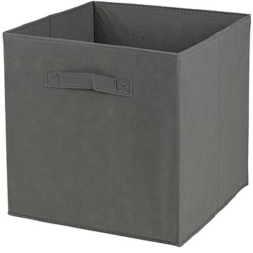 

Dochtmann Box do kallaxu, úložný, textilní, tmavě šedý, 31 × 31 × 31 cm