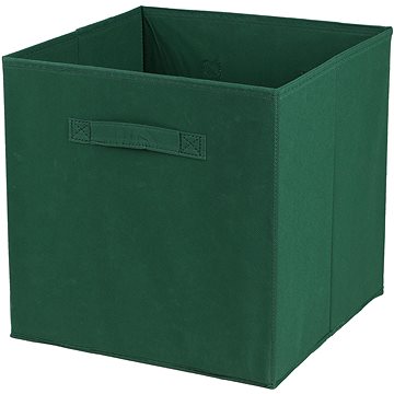 

Dochtmann Box do kallaxu, úložný, textilní, tmavě zelený, 31 × 31 × 31 cm