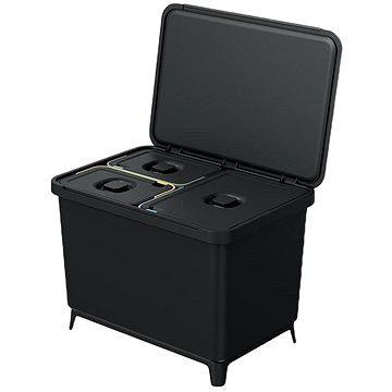 

PROSPERPLAST Systema 1 × 23 L + 2 × 10 L černý