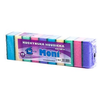 

MONI Kuchyňská houbička malá 10 ks