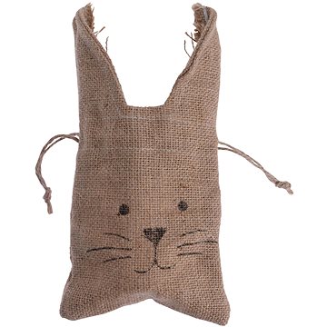 

H&L Velikonoční dekorace - Sáček Rabbit, hrubá juta, 29 cm