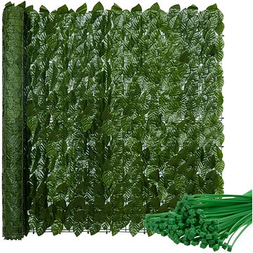 

Gardlov 23641 Balkónová zástěna s tmavě zelenými listy 300 × 50 cm