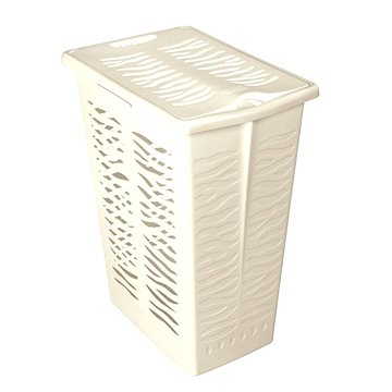 

Branq Prádelní koš Zebra 30 l, béžový