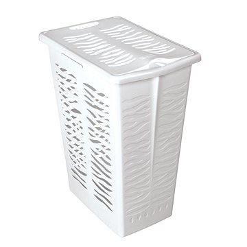 

Branq Prádelní koš Zebra 30 l, bílý
