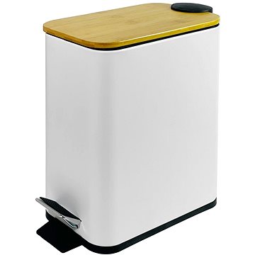 

DuraHome Odpadkový koš 6 l, bílý