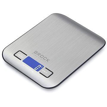 

BROCK Kuchyňská váha, digitální, max 5 kg, přesnost na 1 g