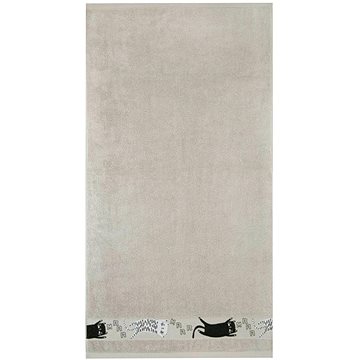 

4sleep Dětský ručník 30 × 50 cm, Kočky béžové