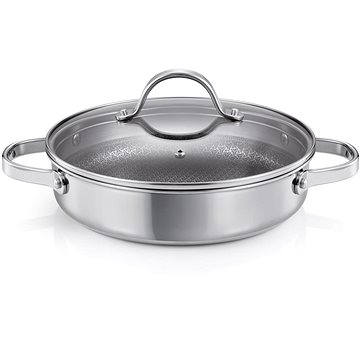 

TESCOMA Pánev hluboká SteelCRAFT s poklicí 28 cm, 2 úchyty
