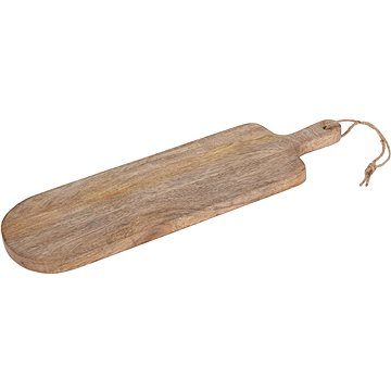 

H&L Dřevěné krájecí/servírovací prkénko Cheese 49 × 15 × 2,2 cm, mango