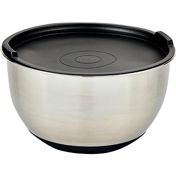 

KESPER Mísa nerezová s plastovým víkem, průměr 26 cm
