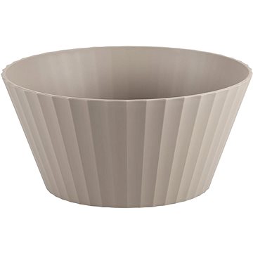 

KESPER Miska na ovoce a saláty hnědá plast, průměr 25 cm, výška 12 cm