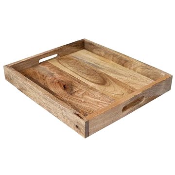 

Lakšmi Tác 40 × 5 × 35 cm z indického masivu mango