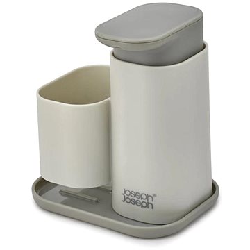 

JOSEPH JOSEPH Dávkovač s místem pro houbičku Duo 851679, 240 ml, šedý