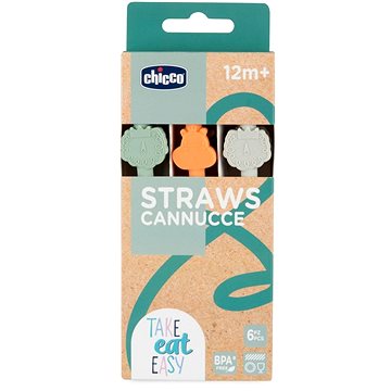 

CHICCO Brčka silikonové 6 ks, 12 m +
