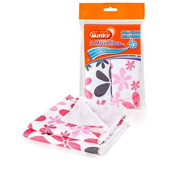 

Minky Floral Microfibre Pink (2 ks) (TT68500200)