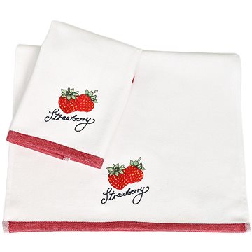 

DOMMIO Kuchyňské utěrky Strawberry 2 ks, 40 × 60 cm