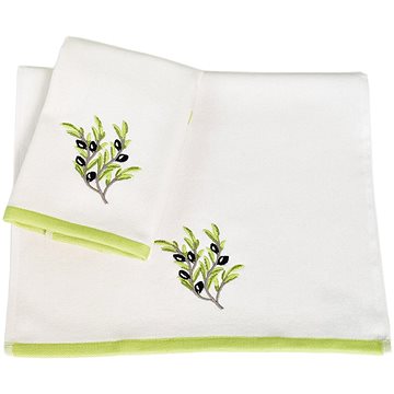 

DOMMIO Kuchyňské utěrky Olive 2 ks, 40 × 60 cm
