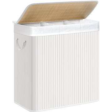 

Houseland Koš na prádlo Lujas 150 l, bílý