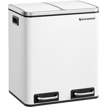

Houseland Odpadkový koš na tříděný odpad Bins 30 l, bílý