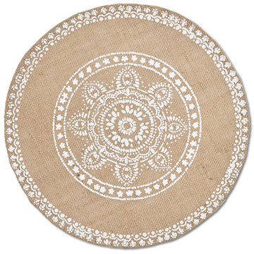 

Zeller Prostírání Mandala lněné, průměr 38 cm