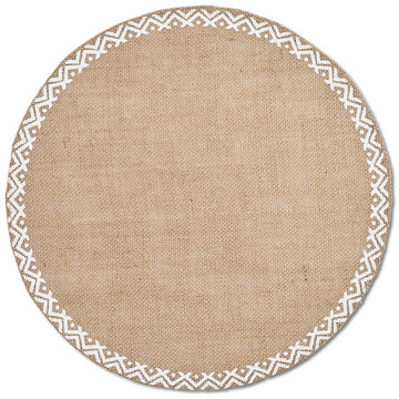 

Zeller Prostírání Ethno lněné, průměr 38 cm