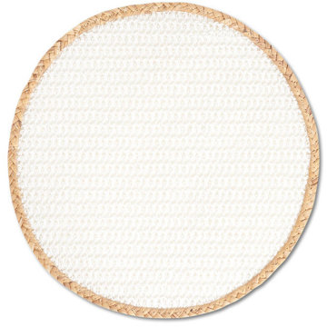 

Zeller Prostírání Nature bílé, průměr 38 cm
