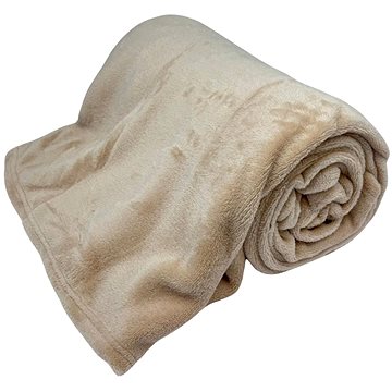 

Home Elements Mikroflanelová deka, béžová, kolekce Béžové růže