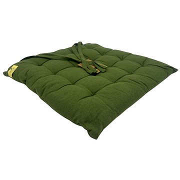 

HOME ELEMENTS Podsedák prošívaný 40 × 40, pratelný, zelený 1 ks
