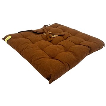 

HOME ELEMENTS Podsedák prošívaný 40 × 40, pratelný, hnědý 1 ks