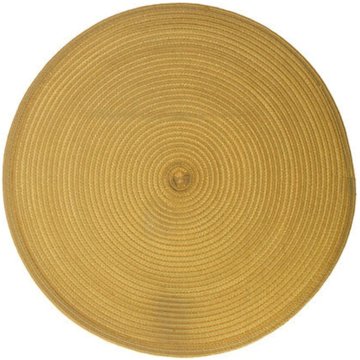 

5FIVE Kulaté prostírání 38 cm, hořčičné