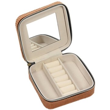 

Home Styling Collection Šperkovnice, manšestr 12 × 12 × 5 cm, oranžová