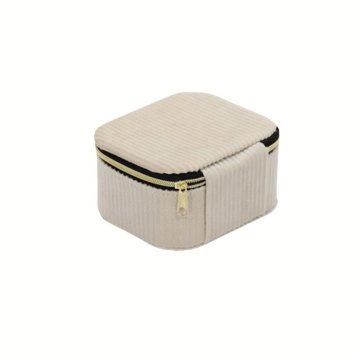 

Home Styling Collection Šperkovnice, manšestr 11,5 × 9,5 × 6 cm, šedá