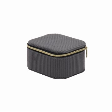 

Home Styling Collection Šperkovnice, manšestr 11,5 × 9,5 × 6 cm, černá