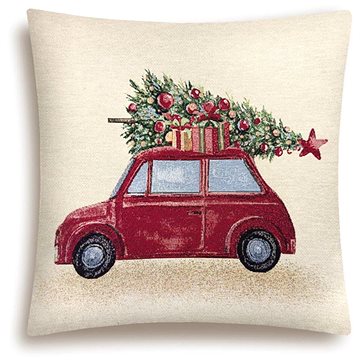 

Home of Christmas Vánoční auto 45 × 45 cm