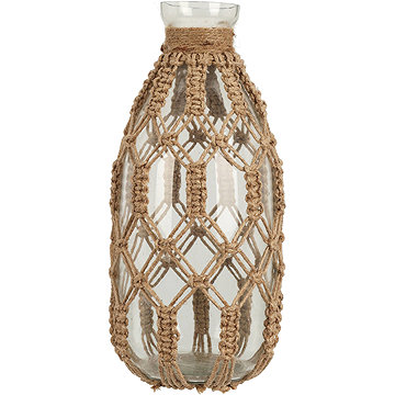 

Home Styling Collection Skleněná váza s provázkem, průměr 24 cm