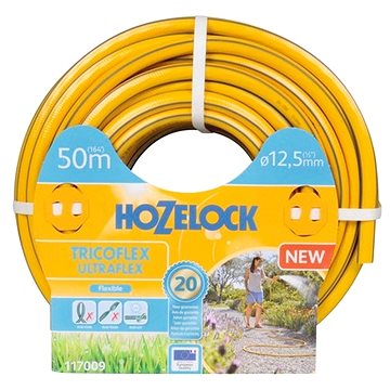 

HOZELOCK Hadice zahradní Tricoflex Ultraflex 1/2", šedo/žlutá - délka 50 m