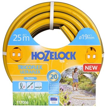 

HOZELOCK Hadice zahradní Tricoflex Ultraflex 3/4", šedo/žlutá - délka 25 m