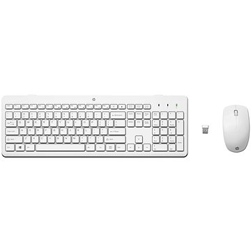 

HP 230 Wireless Mouse Keyboard White - CZ/SK