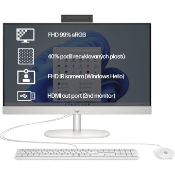 

HP 24-cr0002nc White