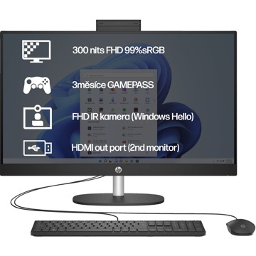 

HP 27-cr0912nc Black