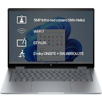

HP ENVY x360 14-fa0001nc Grey Celokovový