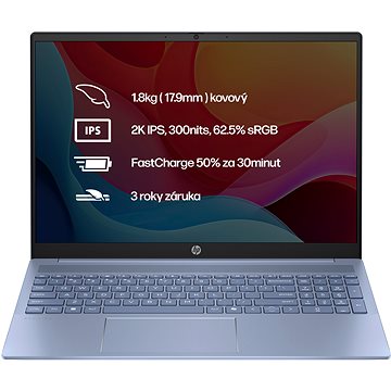 

HP Pavilion 16-ag0433nc Sky blue Kovový