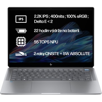 

HP OmniBook Ultra 14-fd0012nn Meteor Silver